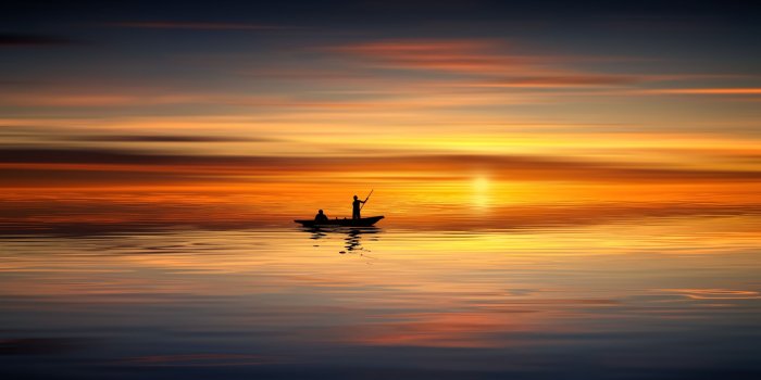 2560x1440 Boating, Sunset ❤ 4K HD Desktop Wallpaper for • Wide & Ultra