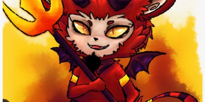 820x1228 Little Devil Teemo By Monstercandywv On Deviantart - Little Devil