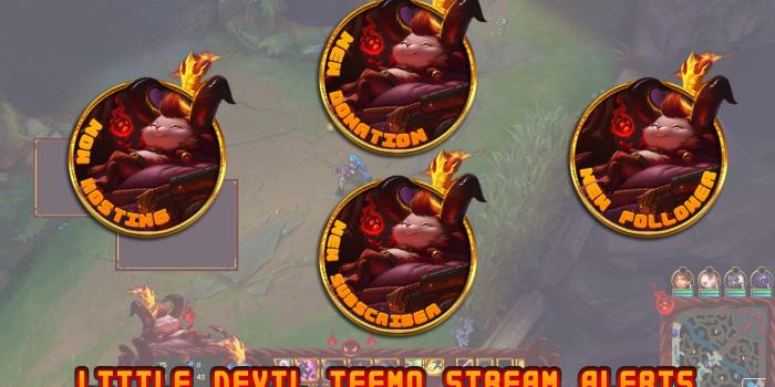 2560x1440 LITTLE DEVIL TEEMO STREAM ALERTS - Kireaki