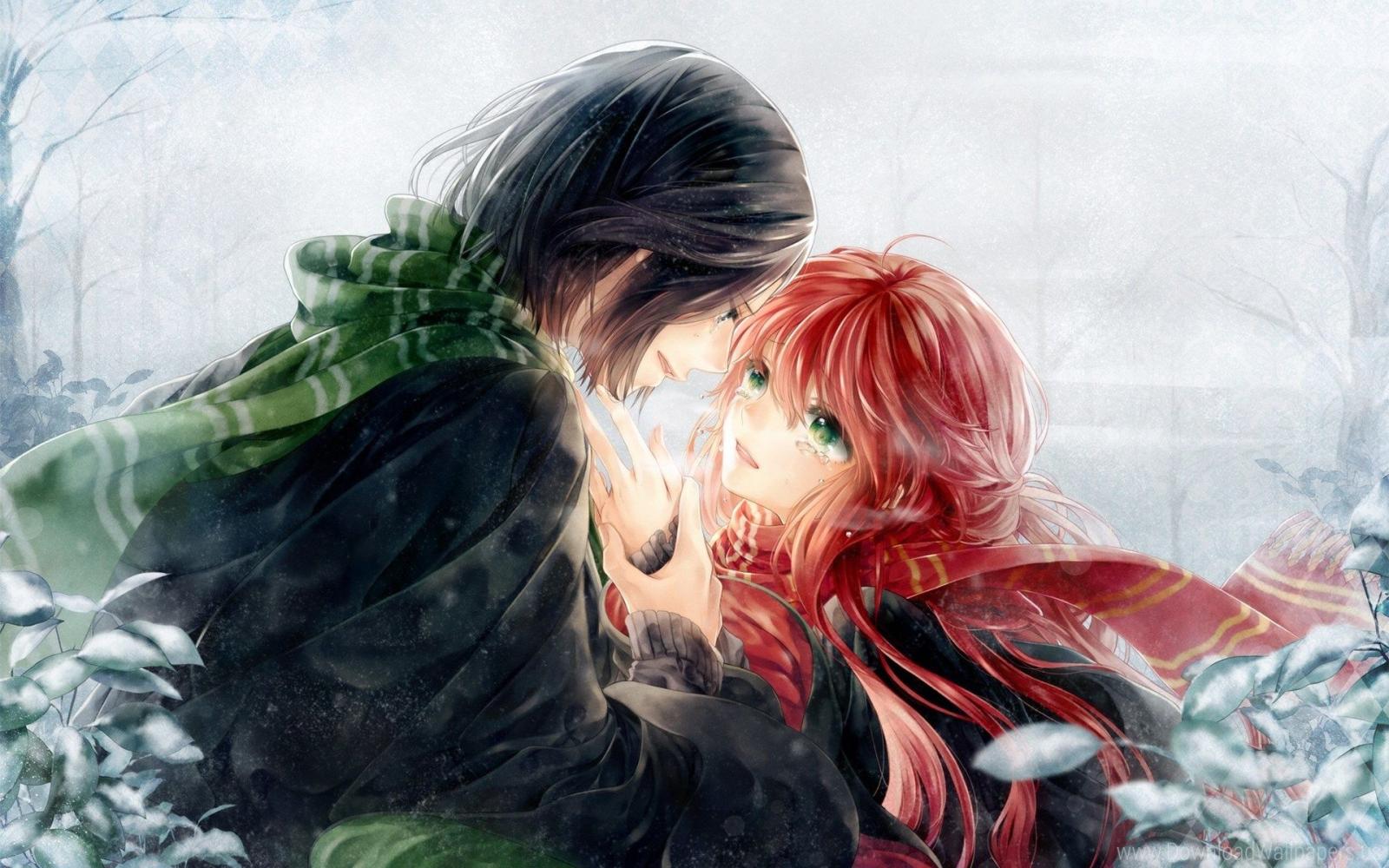 1920x1200 Download Widescreen 16:10 1920x1200 - Anime, Boy, Girl, Harry Potter