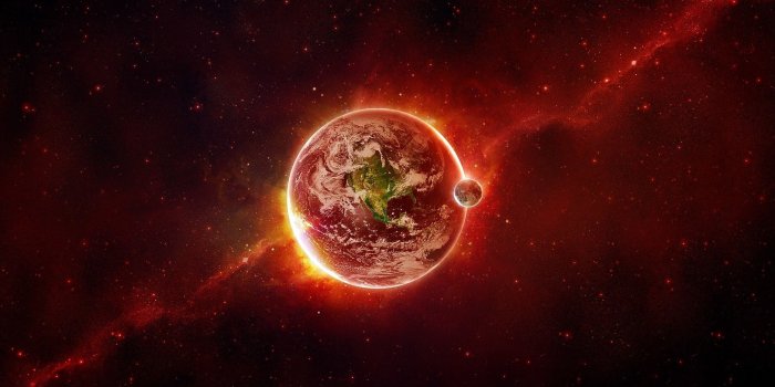1920x1200 Red Moon Wallpaper (62+ pictures)