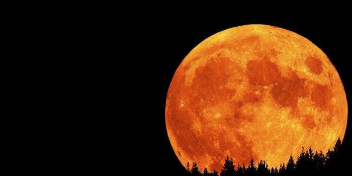 1024x768 Wallpapers For > Red Full Moon Wallpaper