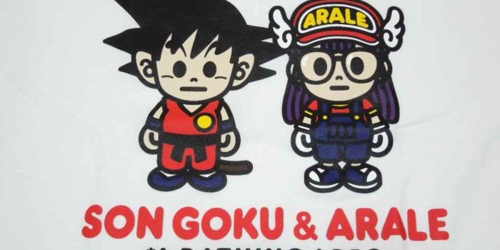1024x768 A BATHING APE (APE) BAPE X DRAGON BALL + DR. SLUMP ARALE TEE #1 (Dragon  Ball + Dr. slump Arale-Chan)