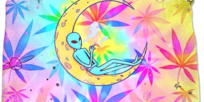 735x1200 Alien Smoke Tie-Dye Tank Top #RageOnWeedContest2019