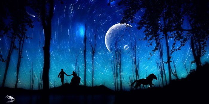 1280x800 Download Beautiful Moon Light Love Hd Wallpapers (63+) - Free