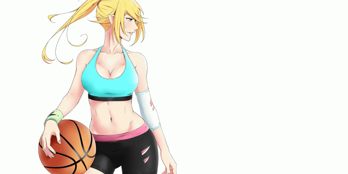 1920x1080 4517069 #blonde, #Monogatari Series, #sports, #basketball, #anime