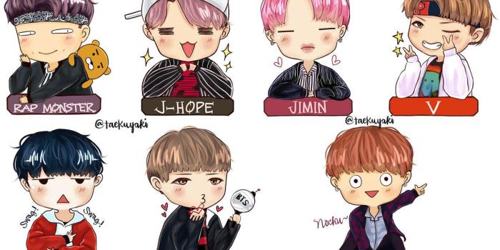 1280x832 BTS Chibi Wallpapers