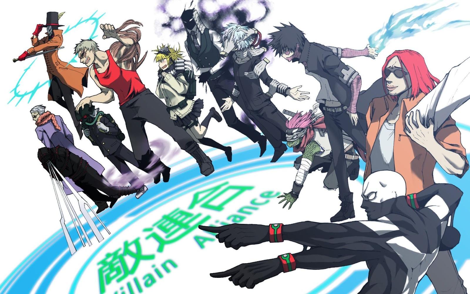 1920x1200 boku no hero academia villains wallpaper - Anime Top Wallpaper