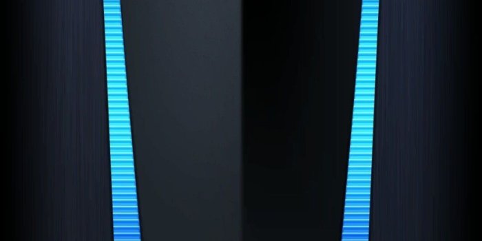 1080x1920 Navy With Neon Blue Abstract Wallpaper - Architecture (#385460) - HD