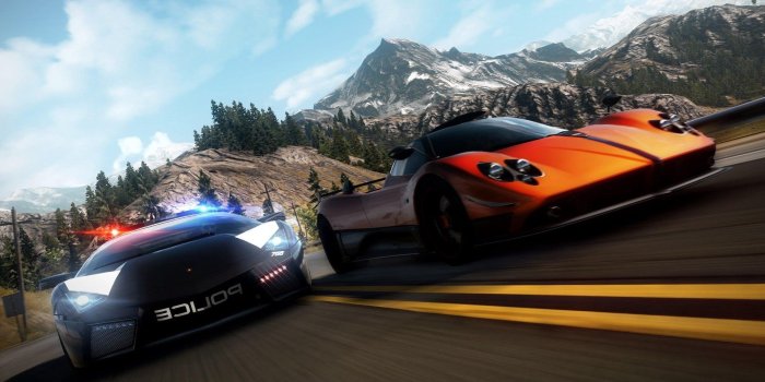 1920x1080 Nfs Need For Speed Police Road Mountain Sky - Free Stock Photos