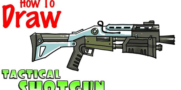 1280x720 Imagen relacionada | Drawings in 2019 | Tactical shotgun, Drawings
