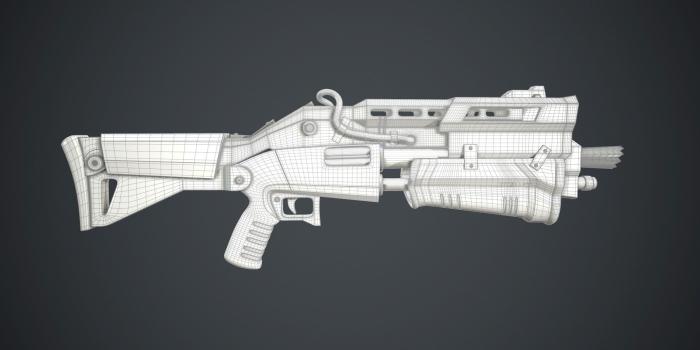 1920x1080 ArtStation - Tactical Shotgun Fan Art, Paulo Corona