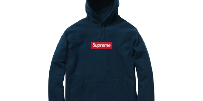 1024x768 Supreme Box Logo Hooded Sweatshirt Navy