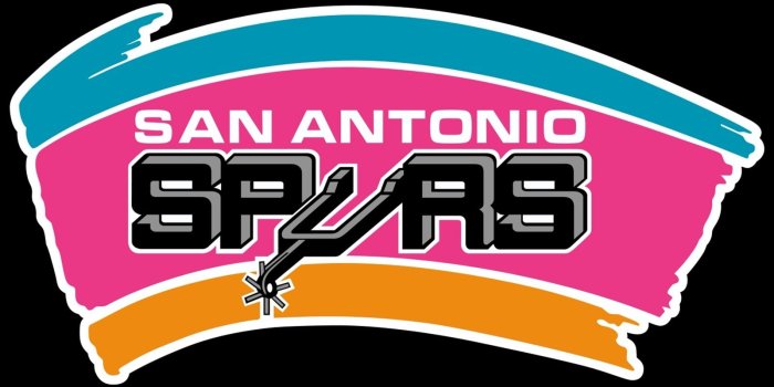 1600x1200 Old School logo black background | tattoo | Spurs logo, San antonio