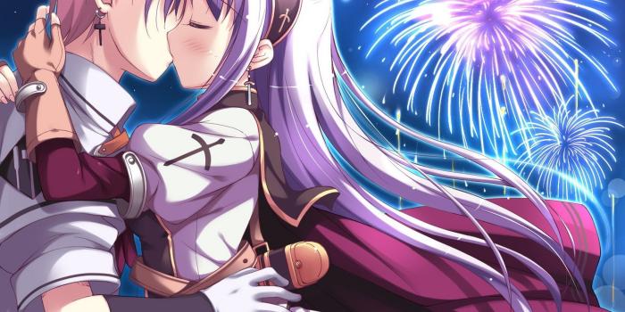 1920x1200 Anime couple | anime kiss, anime, couple, kiss, passionate | Anime