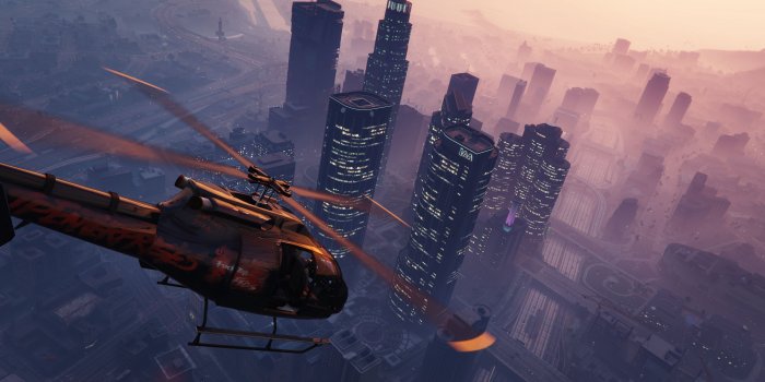 3840x2160 Download wallpaper 3840x2160 grand theft auto v, gta 5, helicopter