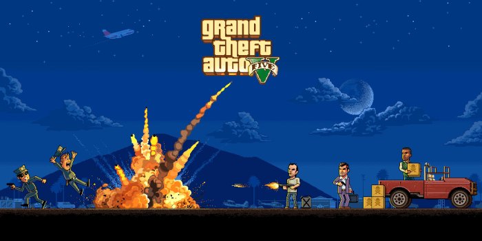 3840x2160 GTA 5 Minimalist Minimalism 4K #21594