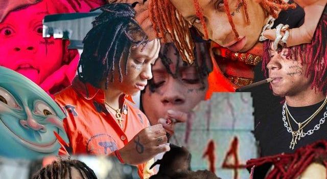 640x1364 Cool Trippie Redd Collage Phone Wallpapers (iPhone X Resolution