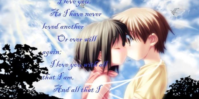 1280x800 I love you as I have never loved another... | Love Wallpaper HD
