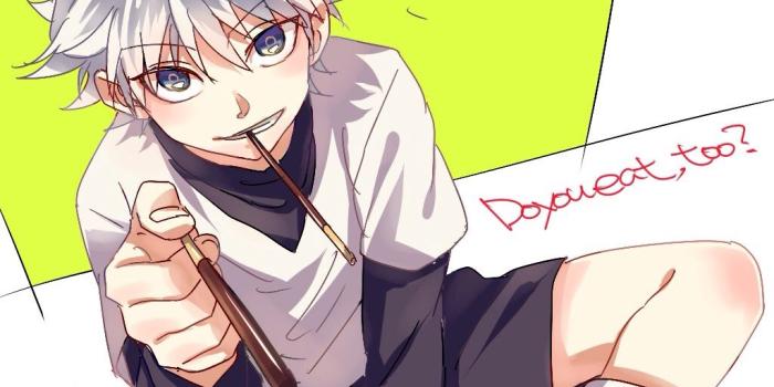 1024x768 Chocolate | Killua x Reader by SheWolfPlayer