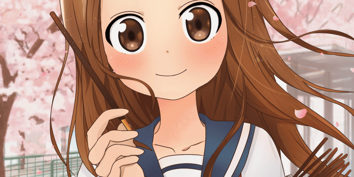 2400x3000 OC Fanart] Pocky with Takagi-san! : anime