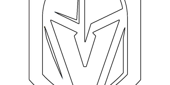 850x1100 NHL - Vegas Golden Knights Logo Stencil | vgkproject | Vegas golden