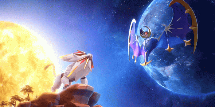 1334x750 Solgaleo & Lunala Wallpaper | Pokémon | Pokemon, Pokemon moon