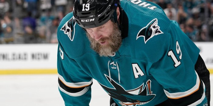 1400x1050 Winning Play: Sharks' Joe Thornton loses his way against Golden