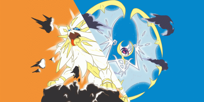 1080x1920 Solgaleo and Lunala Wallpapers : pokemon