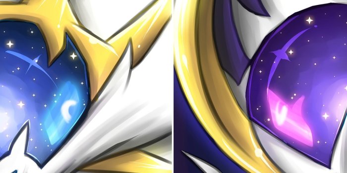 1920x1080 Lunala, Pokemon, Pokemon Sun and Moon, Solgaleo HD Wallpaper