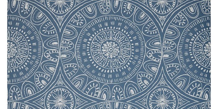 1440x1920 John Lewis & Partners Persia Wallpaper, Indian Blue