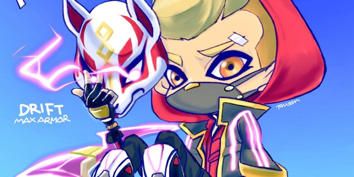 2048x2048 Fortnite Drift Mask Wallpaper | Fortnite Free Online