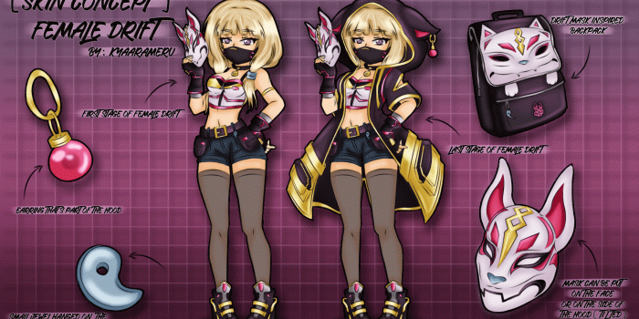 1920x1080 Fortnite Skin Concept - Female Counterpart for Drift | Fortnite Insider