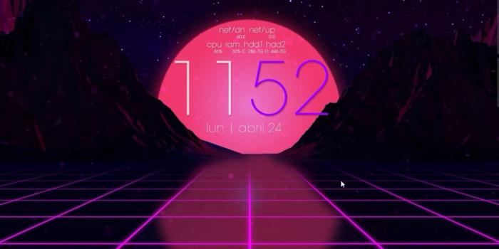 1280x720 Outrun wallpaper for Wallpaper Engine