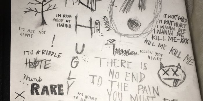 3024x4032 MMer4Life on Xxxtentacion | Sad drawings, Lil peep tattoos