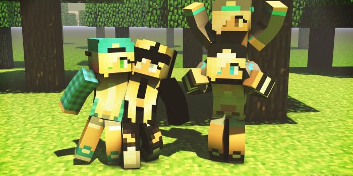 1920x1080 Blonde Adidas Girl Minecraft Skin