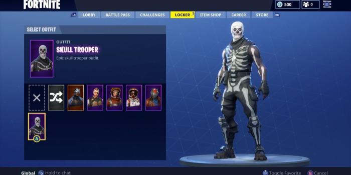 1600x900 Fortnite Account | Xbox One | Skull Trooper | Scythe | Battle Pass