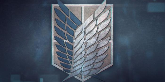 1124x710 Shingeki no Kyojin : Survey Corps Badge Wallpaper by Boblester122 on