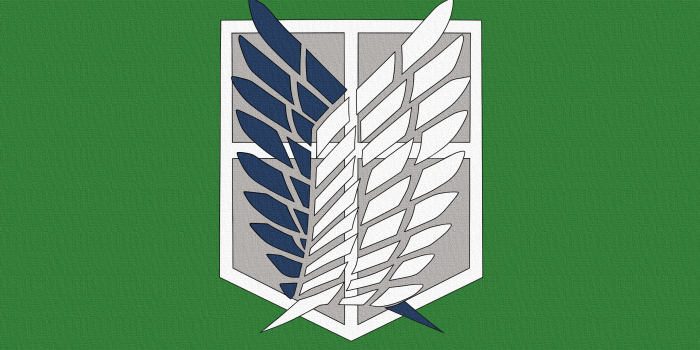2560x1600 attack on titan wings of freedom | Wings of Freedom logo - Attack on