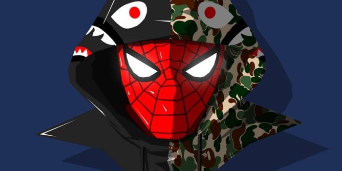1080x1080 77 Szn 在 Instagram 上发布：“Bape Spiderman! #77szn. Part 3 of a