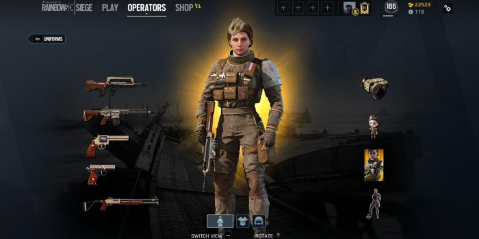 1600x900 Tom Clancy's Rainbow Six Siege] Elite Skins and MVP Animations