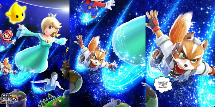1857x875 Fox wants to explore a new galaxy | Super Smash Brothers | Know Your