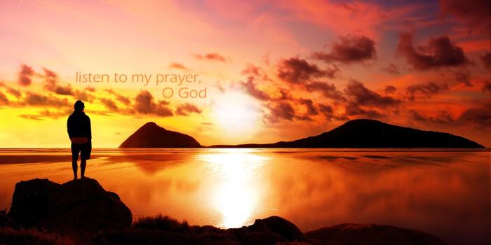 1366x768 Listen, O God! | Christian Wallpapers