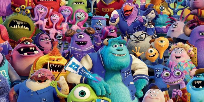 1300x794 Disney Monsters Inc Wall Paper Mural | Buy at Abposters.com
