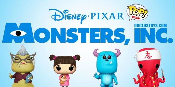 1920x1080 Funko Pop ! Disney - Monsters Inc. - Duclos Toys | Action Figures