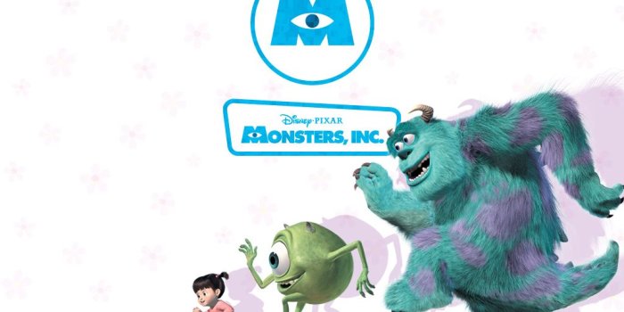 1024x768 My Free Wallpapers - Cartoons Wallpaper : Monsters Inc.