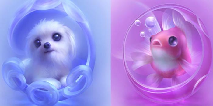 1024x768 Anime Animals Wallpapers