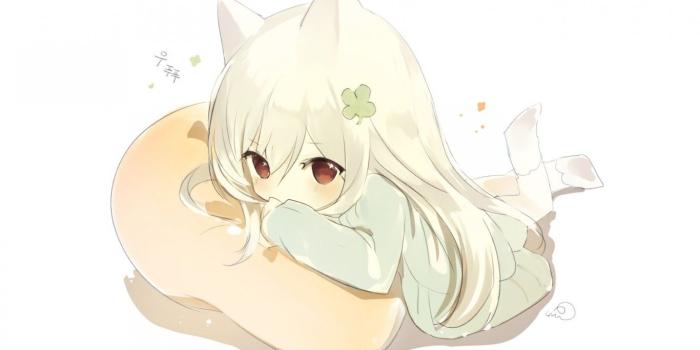 1366x768 9553 cute anime animals wallpaper