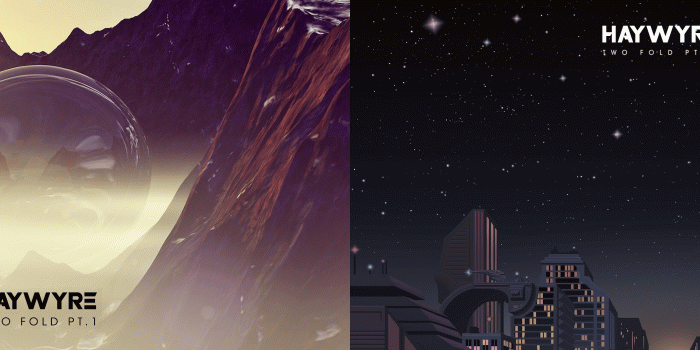 3840x1080 Made a dual-monitor wallpaper (3840x1080) of Haywyre's Two Fold