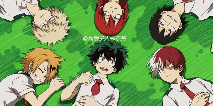 1664x935 Athah Anime My Hero Academia Katsuki Bakugou Denki Kaminari Shouto